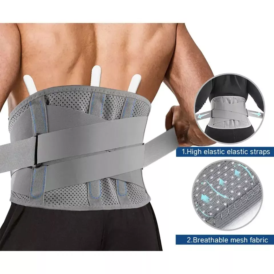 દૂર કરી શકાય તેવી Neoprene કમર આધાર બેલ્ટ